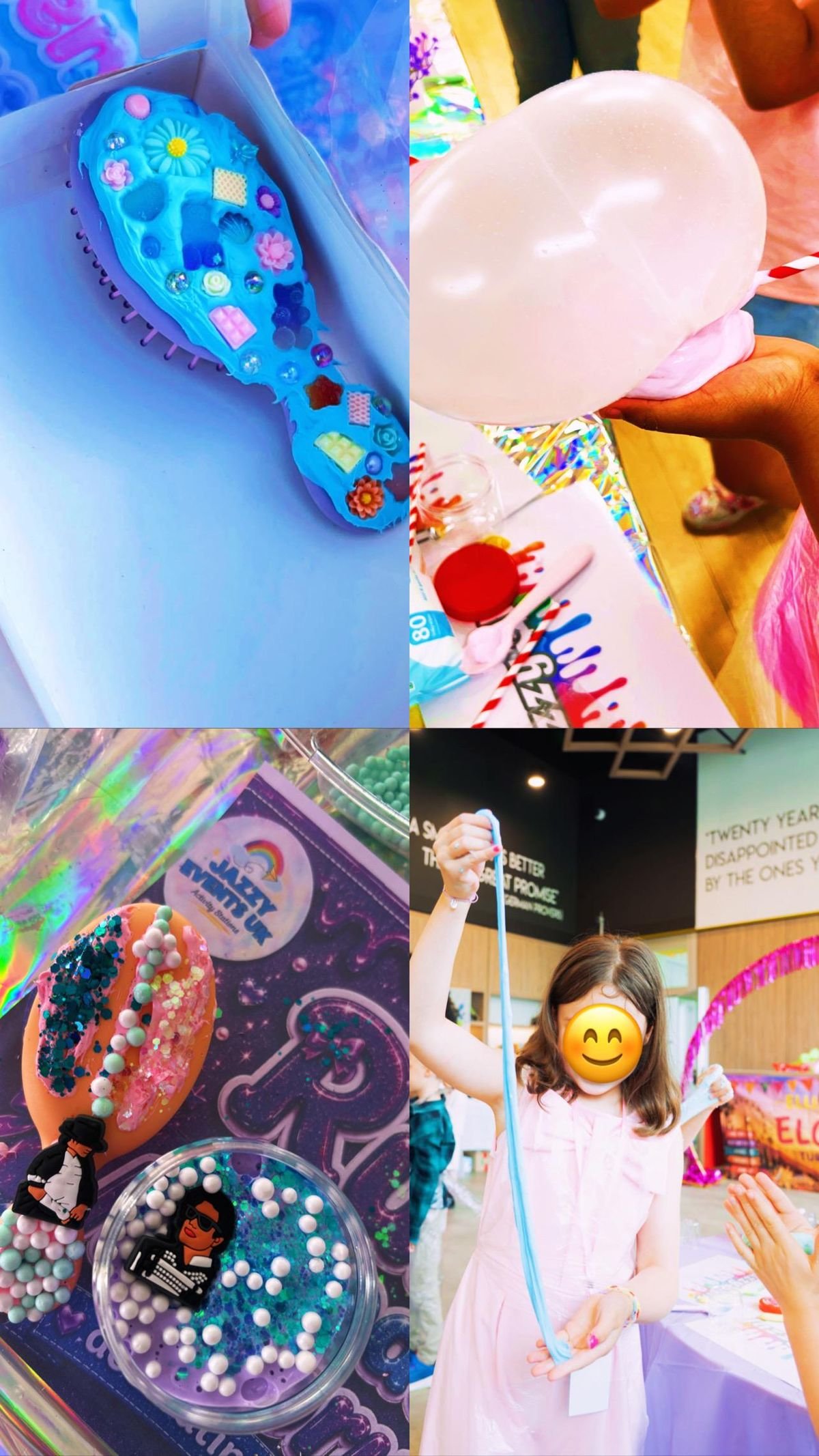 Slime + Decoden Hairbrush Decorating