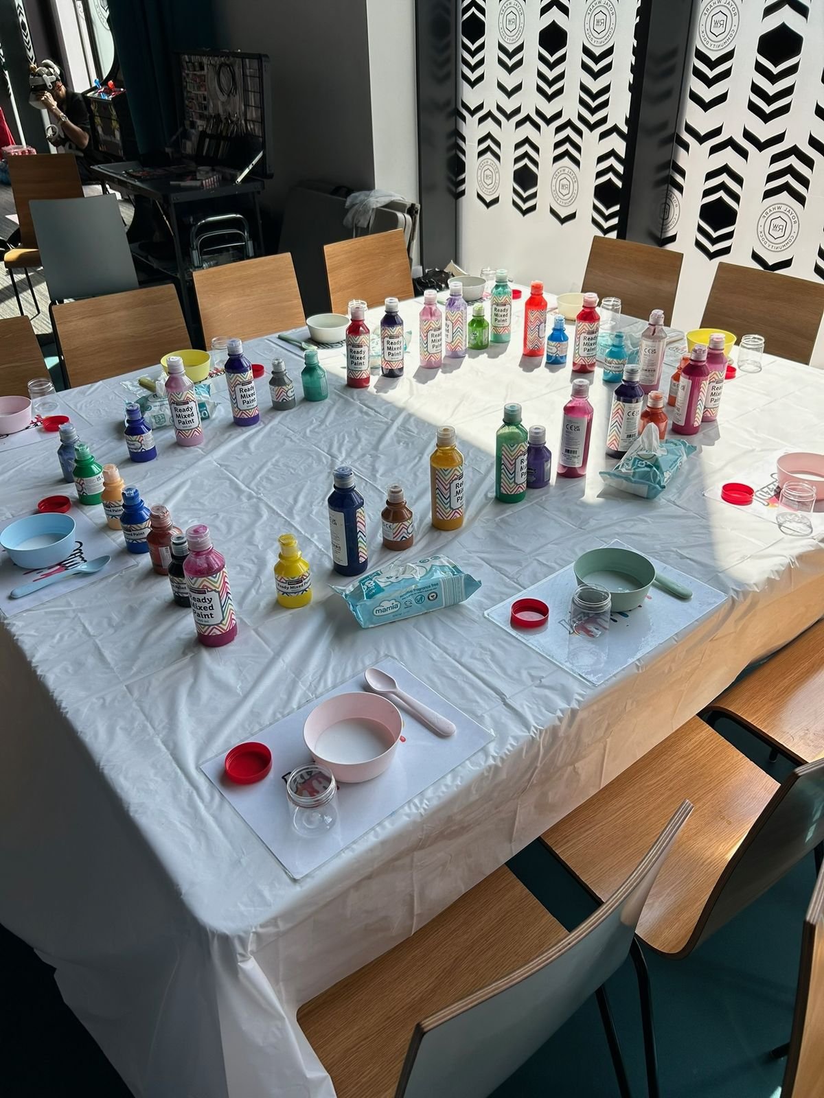 Real Jazzy Slime party materials