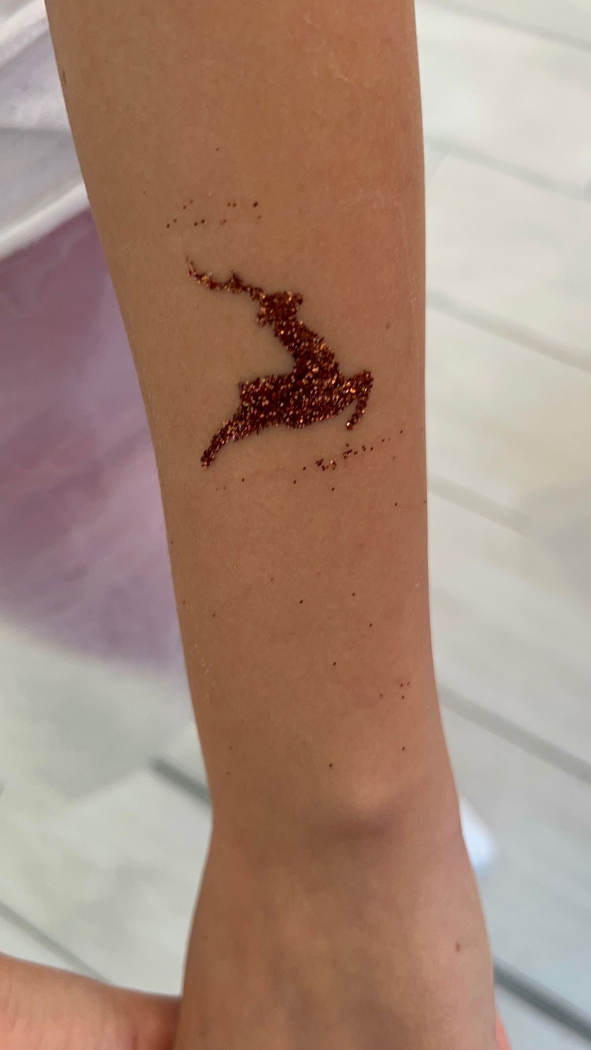 Glitter tattoos for every child
