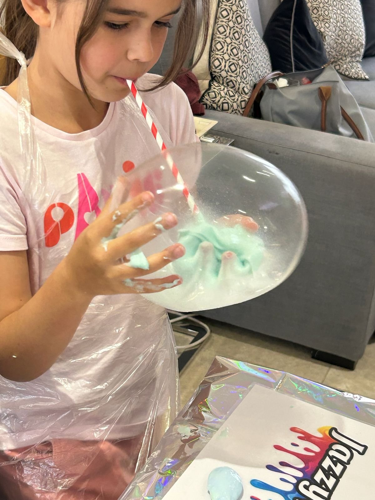 A real Jazzy Slime party moment