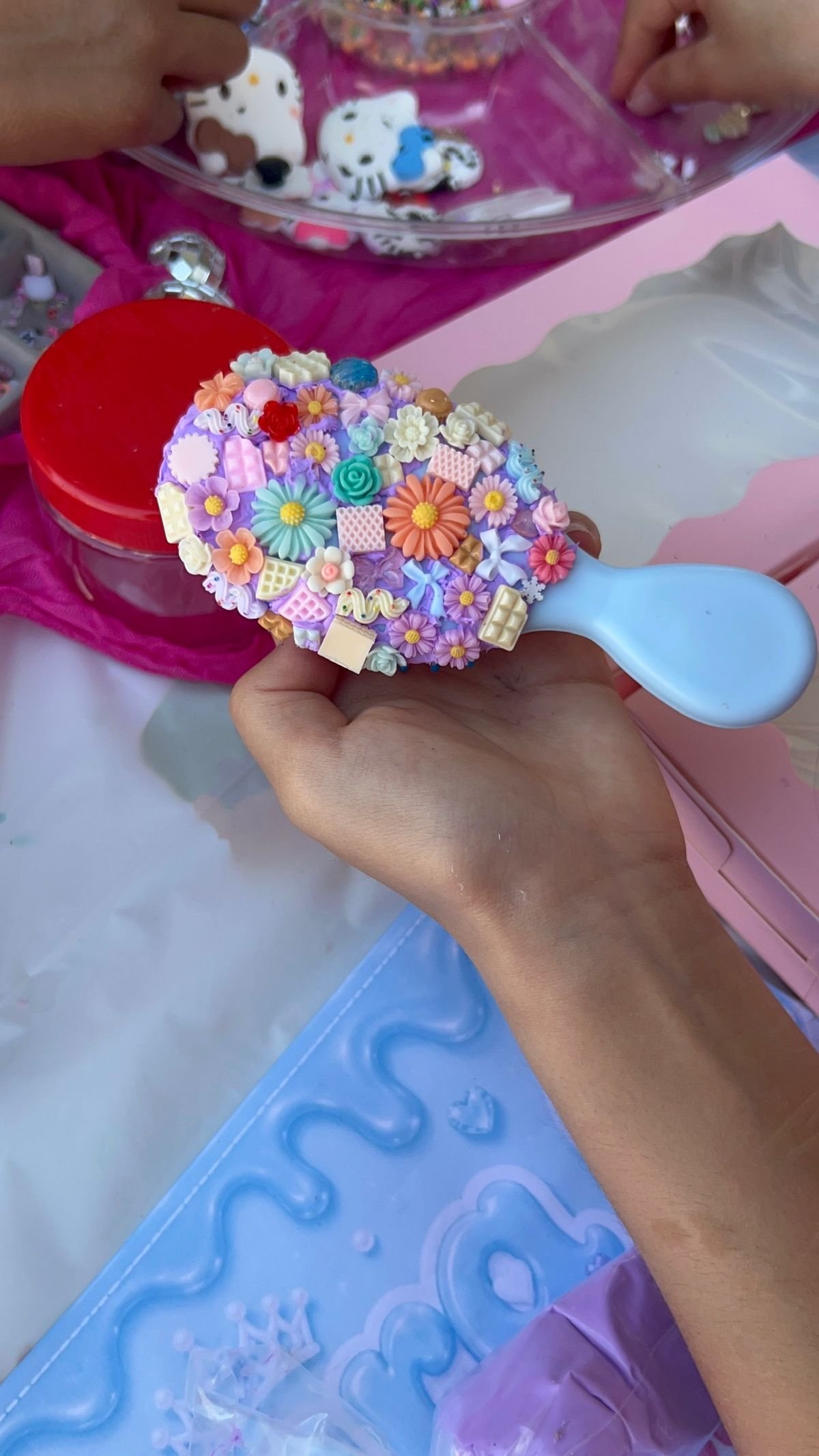 A real finished slime creation made at a Jazzy Slime party (14)
