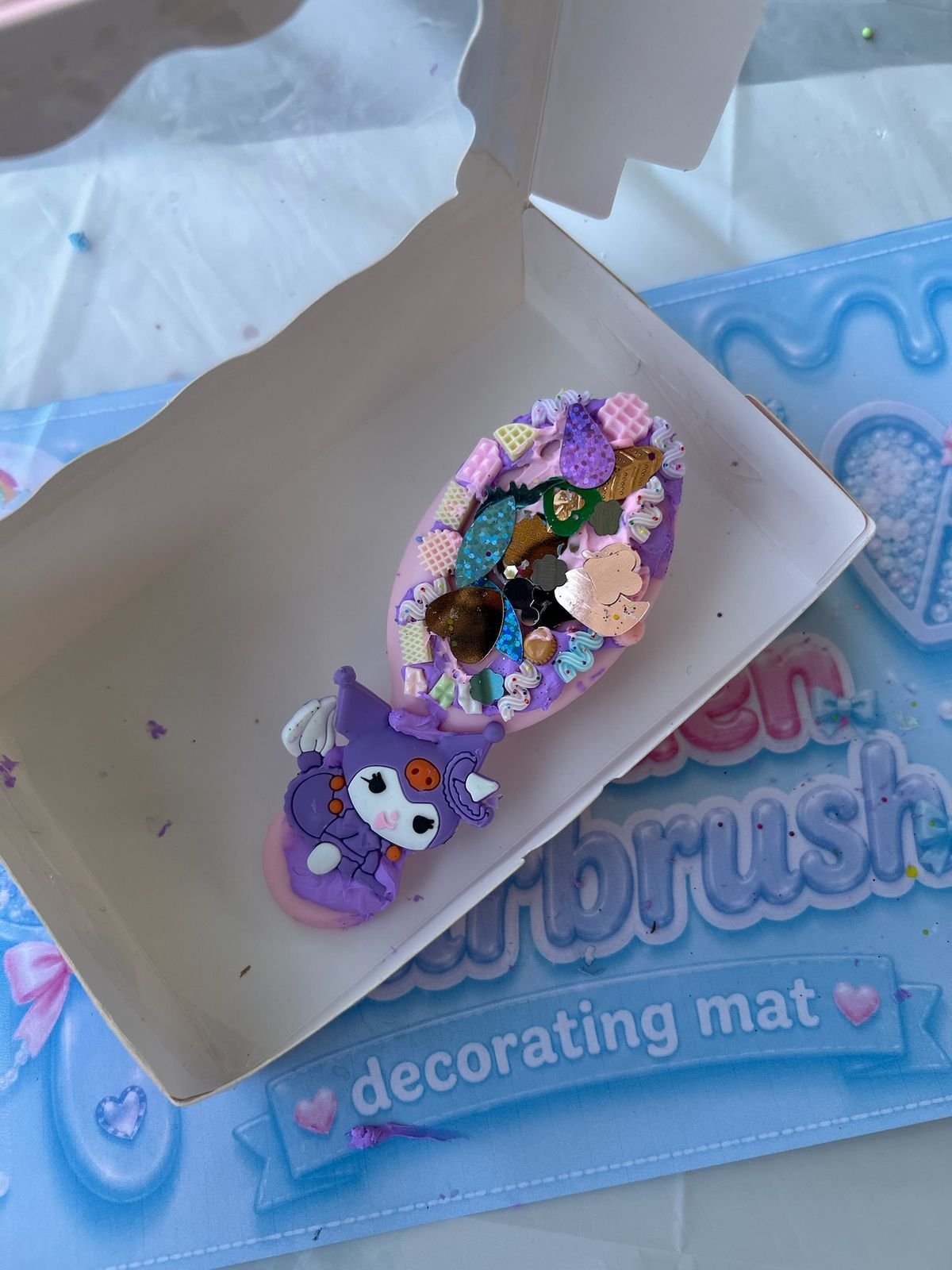 A real finished slime creation made at a Jazzy Slime party (15)